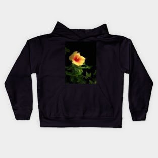 Mai Tai Hibiscus Portrait Kids Hoodie